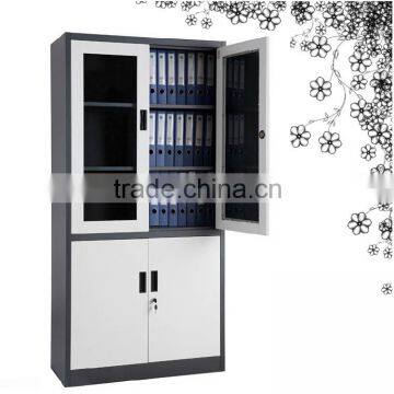 New simple design stainless steel display medication storage cabinet glass door hospital metal medicine cabinet