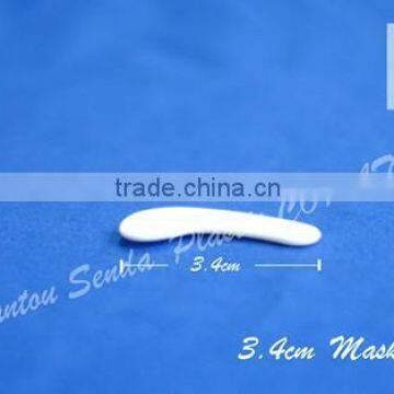 3.4cm Little Cream Spoons, Cosmetic Cream Spoon, Plastic pp Cosmetic Face Mask Cream Spoons photo-2