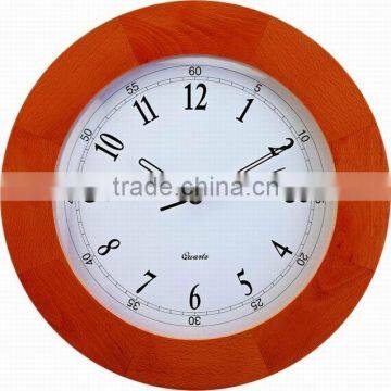 Wooden wall clock