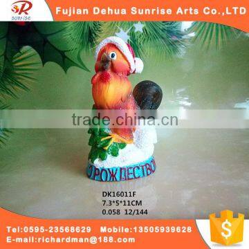 High quality ceramic cock for christmas decoration