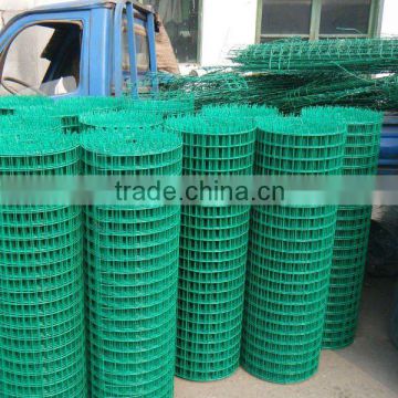 hot dipped galvanized pvc coated welded wire mesh