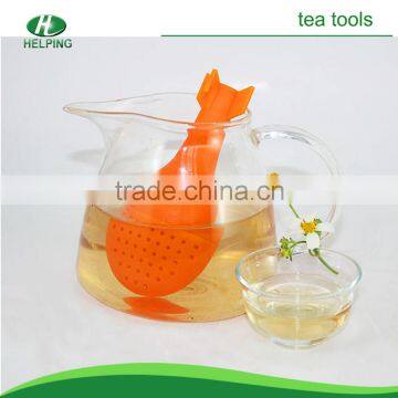 Personalized rocket design silicone tea filters /silicone tea infuser.