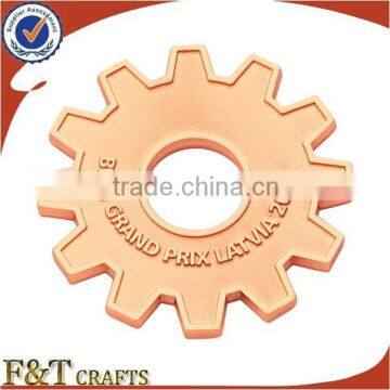 2013 die casting cheap custom coins with hollow