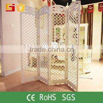 Special carving process plastic divider strips standing screen