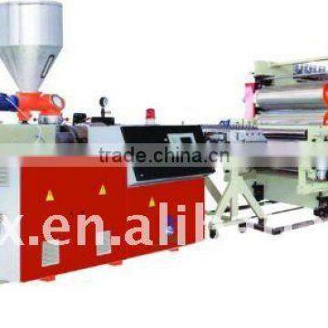 CE SGS ISO9001 high quality pvc sheet extrusion line