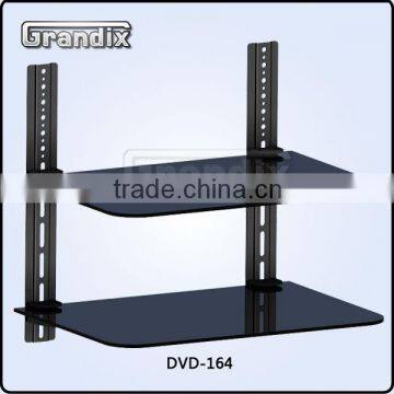 Two tempered glass dvd stand