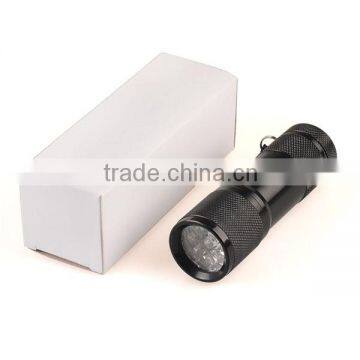 9 Led 365nm uv Flashlight for Detecting Fluorescer in Cosmetics and Baby Stuff, Counterfeit Banknotes, Minerals, Diamonds photo-6