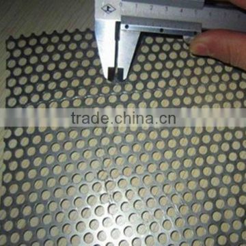 Round hole stainless steel punching metal mesh panels