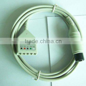 5-pin ECG cable