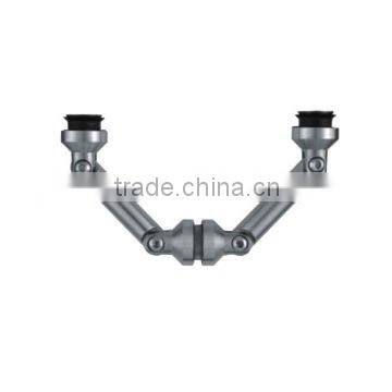 Stainless steel glass clamp