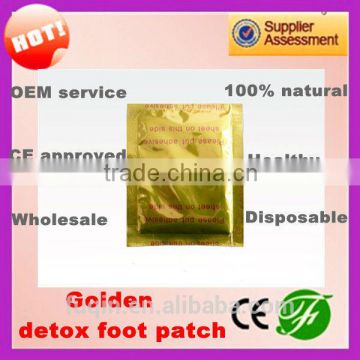 Health and medical bamboo wood vinegar super herb detox foot patch