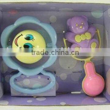 Plastic baby rattle