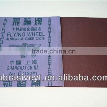 Flying wheel abrasive sand cloth