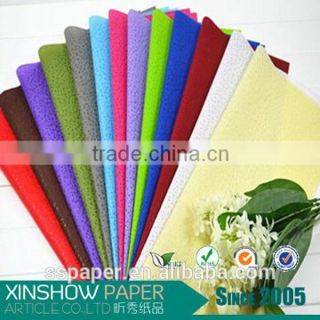 Factory price with good quality water fall paper for wrapping flower