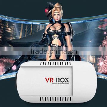 New upgraded version HD VR BOX II 3D virtual reality glasses+Smart Bluetooth Remote Control Gamepad