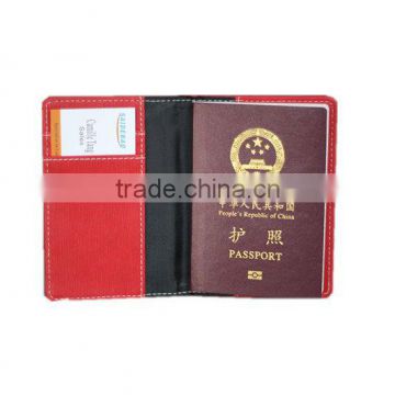 2015 Hot selling cheap faux leather passport holder