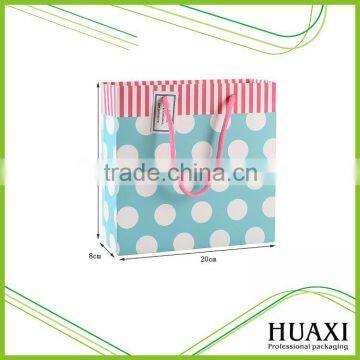 Printed Shopping Gift Paper Bag with Paper Handles