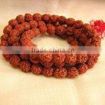 Rudraksha Rosaries Japa Mala 9 mm