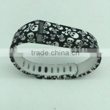 Skeleton Patterns Replacement Band With Clasp For Fitbit Flex Wristbands Bands