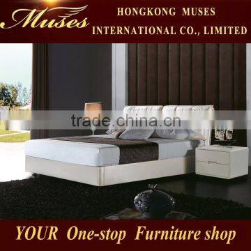 Hot sales Modern, Fabric Leather bed, bedroom furniture, Double, Queen, King size bed B80029