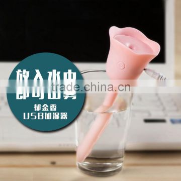 Air Humidifier,Wholesale usb mini flower light hot sale humidifier for 2015