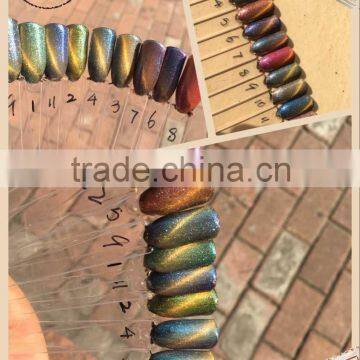 2 Functions uv Gel Chameleon and Cat's Eyes 12pcs /set Nail Polish photo-2
