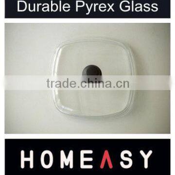 High Borosilicate Glass Square Lids