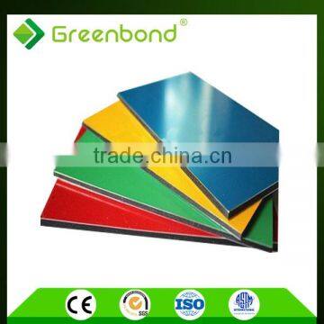 Greenbond hot sale over the world plastic composite pvdf auminum facade