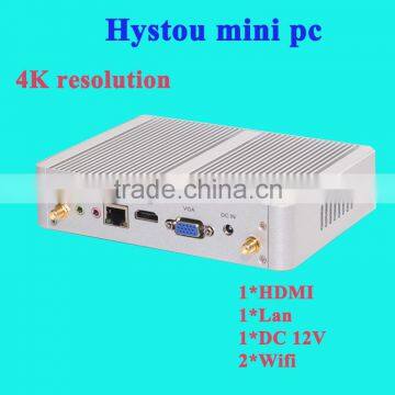 Cheapest Intel Core i3 5005u 12V Fanless i3 Mini PC X86 Windows 8 Desktop Computer Linux Server WiFi HDMI VGA 4K RAM 4G SSD 128G