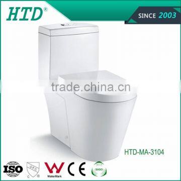 HTD-MA-3104 Ceramic Bathroom Design One Piece Toliet