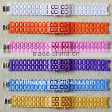New plastic red lava digital watch (SW-048)