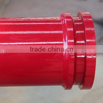 Concrete pump hardened pipe