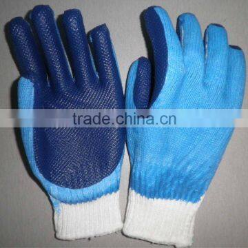 Heavy duty rubber protective safety gloves , best sale in Brazil