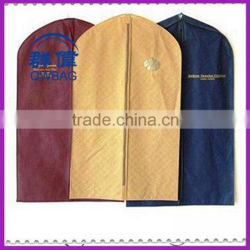 wholesale promotional non woven garment bag / garment cover / suit cover bag