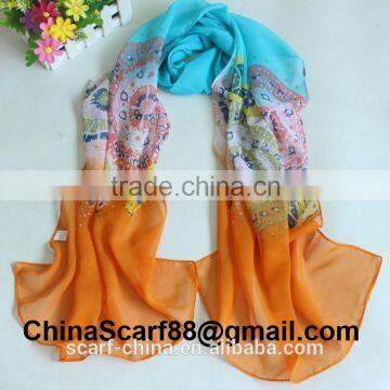 Wholesale Chiffon Shawl Scarf photo-2
