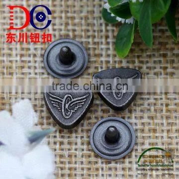 China Factory Fashion Garment Engrave Logo Jeans Button Rivet for Denim photo-3