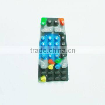 Rubber keypad,rubber button keypad,rubber keypad with carbon pill,pu coating rubber keypad