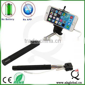 Travel Essential Kit Best Selfie,Cable control Self-Timer,Portable Selfie-timer Selfie Stick Monopod