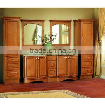 Traditional Solid Wood Bathroom Cabinet(mb-235)