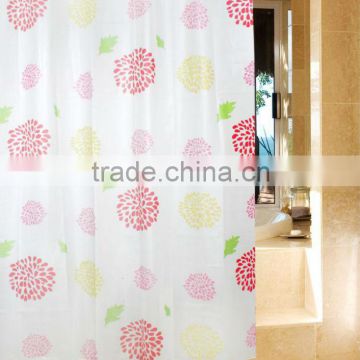 Latest Hot Selling Cheap Peach Shower Curtain