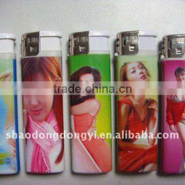 electronic lighter with PE