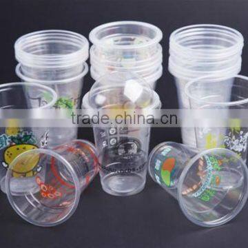PET Clear Disposable Plastic Cup With Logo Dome Lids Plastic Pet Cup Manufacturer photo-2