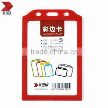 Wholesale RBD A7 ID badge holder D032 new products on china market