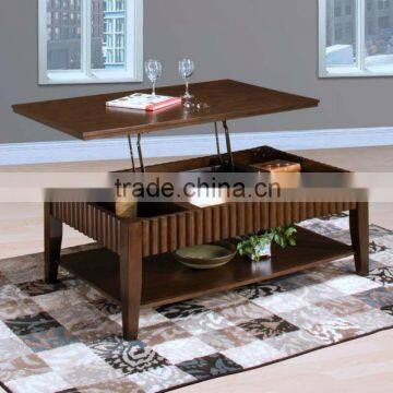 2015 antique design functional style hign quality coffee table