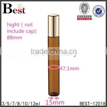 Import Glass Raw Material 10ml Glass Vail With Metel Roller in US photo-3