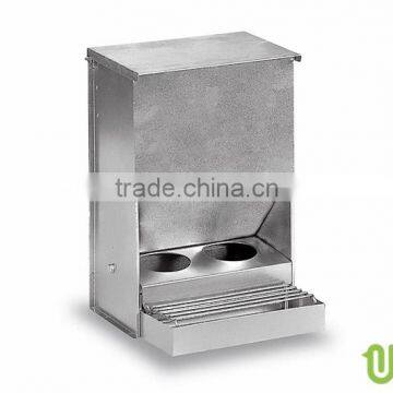 Bird galvanised feeder 2 holes