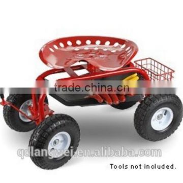 High quality 150kg garden stools with wheels