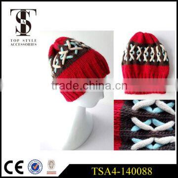 factory directly sale fashion ladies winter hat european style winter beanies