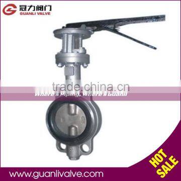 Wafer or Lug Type Lever Butterfly Valve