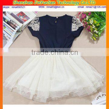 summer sleeveless chiffon latest design party dresses for girls 10 years